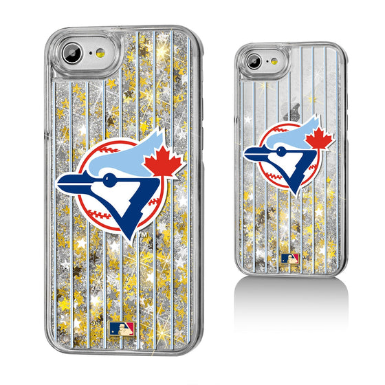 Toronto Blue Jays 1977-1988 - Cooperstown Collection Pinstripe Gold Glitter Case - 757 Sports Collectibles