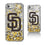 San Diego Padres Confetti Gold Glitter Case - 757 Sports Collectibles