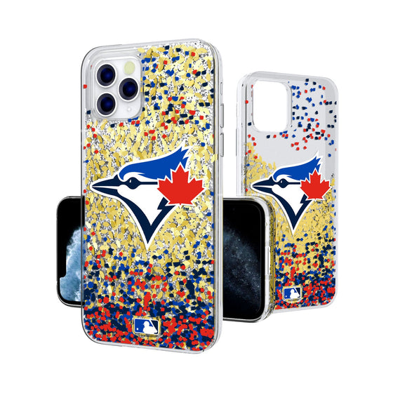 Toronto Blue Jays Confetti Gold Glitter Case - 757 Sports Collectibles