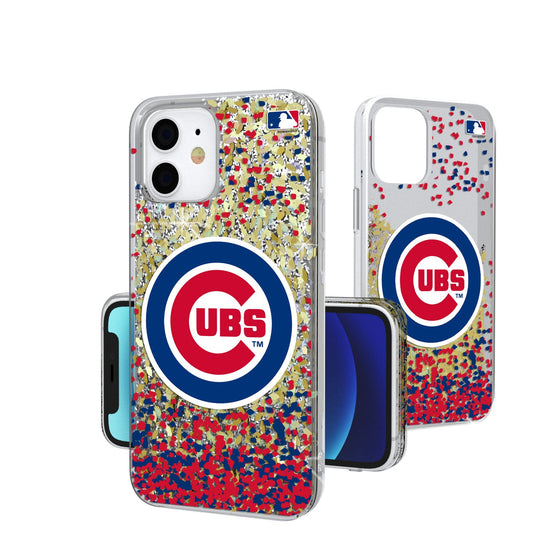 Chicago Cubs Confetti Gold Glitter Case - 757 Sports Collectibles