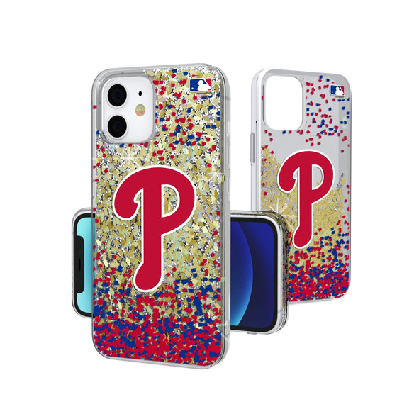 Philadelphia Phillies Confetti Gold Glitter Case - 757 Sports Collectibles