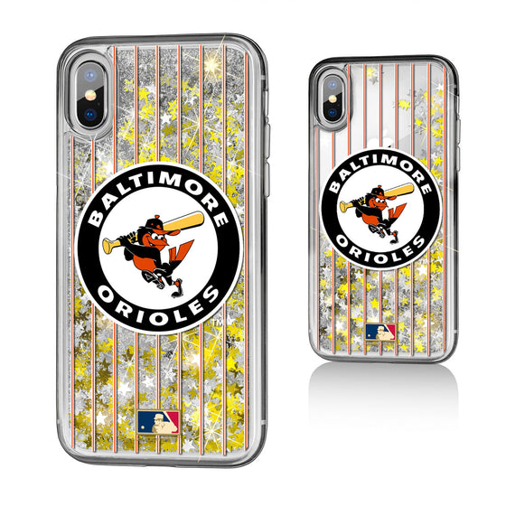 Baltimore Orioles 1966-1969 - Cooperstown Collection Pinstripe Gold Glitter Case - 757 Sports Collectibles