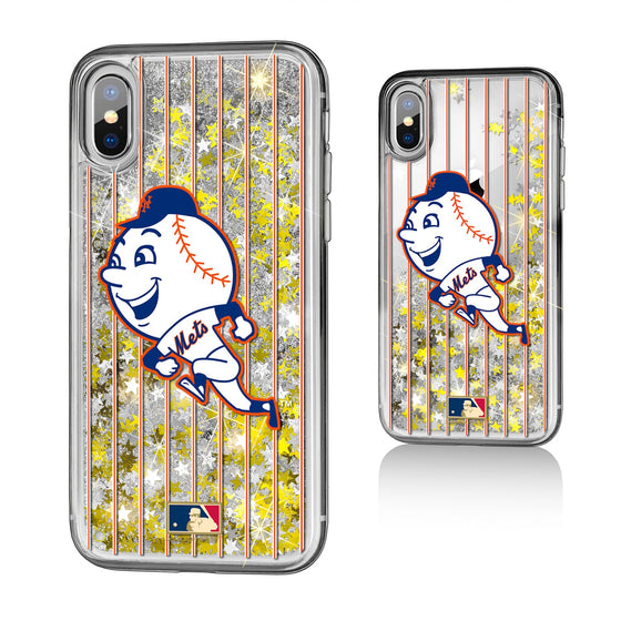 New York Mets 2014 - Cooperstown Collection Pinstripe Gold Glitter Case - 757 Sports Collectibles