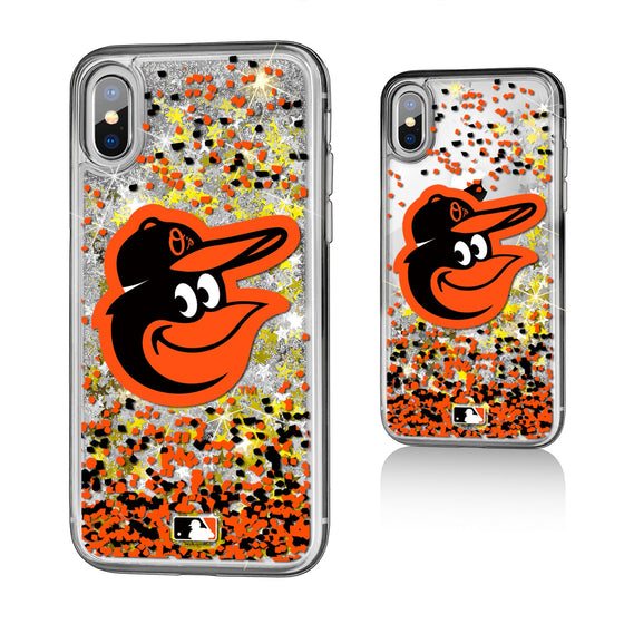 Baltimore Orioles Confetti Gold Glitter Case - 757 Sports Collectibles