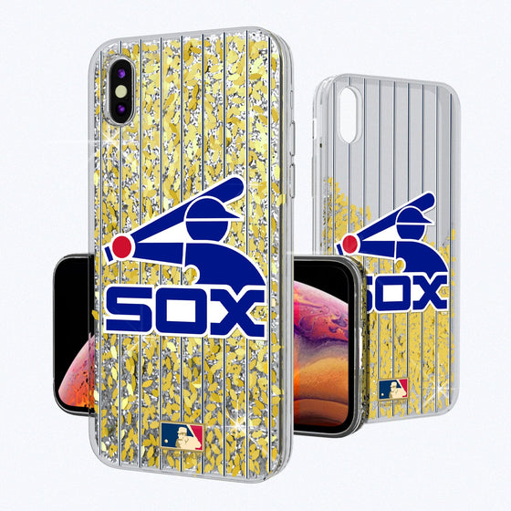 Chicago White Sox 1976-1981 - Cooperstown Collection Pinstripe Gold Glitter Case - 757 Sports Collectibles