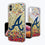 Atlanta Braves Confetti Gold Glitter Case - 757 Sports Collectibles