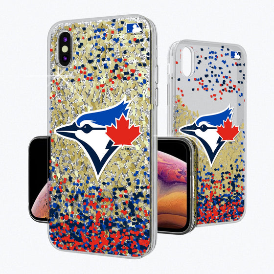 Toronto Blue Jays Confetti Gold Glitter Case - 757 Sports Collectibles