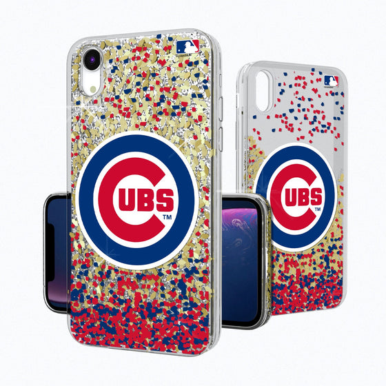 Chicago Cubs Confetti Gold Glitter Case - 757 Sports Collectibles