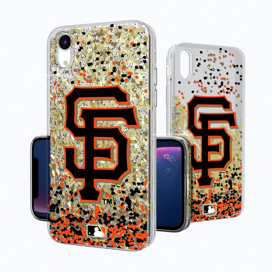 San Francisco Giants Confetti Gold Glitter Case - 757 Sports Collectibles