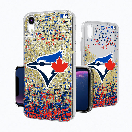 Toronto Blue Jays Confetti Gold Glitter Case - 757 Sports Collectibles