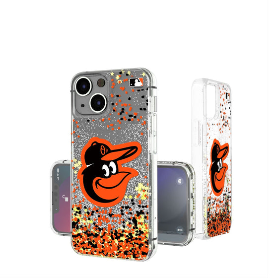 Baltimore Orioles Confetti Gold Glitter Case - 757 Sports Collectibles