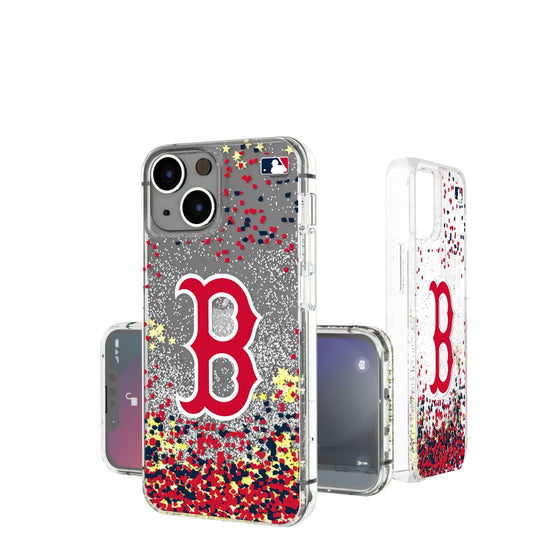 Boston Red Sox Confetti Gold Glitter Case - 757 Sports Collectibles