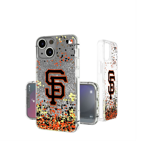 San Francisco Giants Confetti Gold Glitter Case - 757 Sports Collectibles