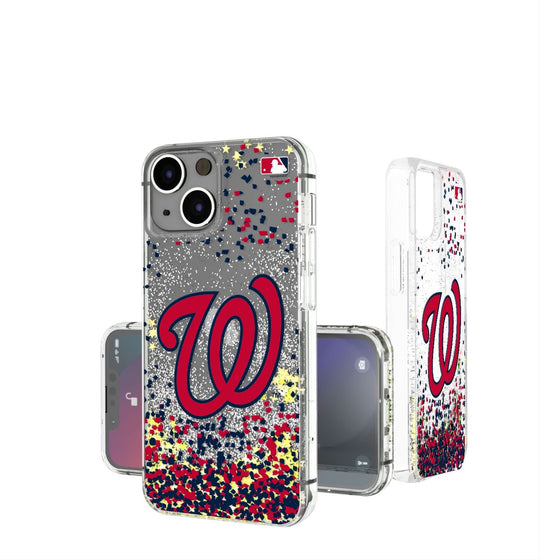 Washington Nationals Confetti Gold Glitter Case - 757 Sports Collectibles