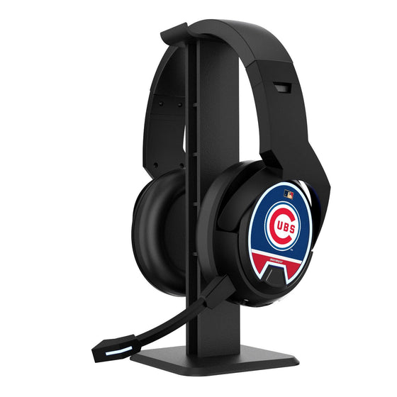 Chicago Cubs 1957-1978 - Cooperstown Collection Stripe Gaming Headphones - 757 Sports Collectibles