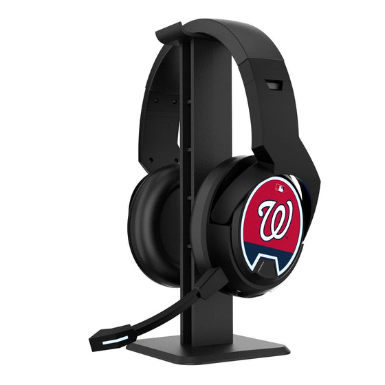 Washington Nationals Stripe Gaming Headphones - 757 Sports Collectibles