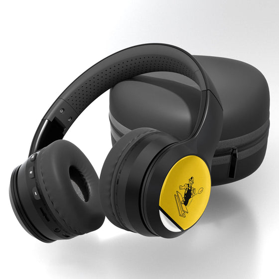 Pittsburgh Steelers 1961 Historic Collection Stripe Wireless Over-Ear Bluetooth Headphones - 757 Sports Collectibles