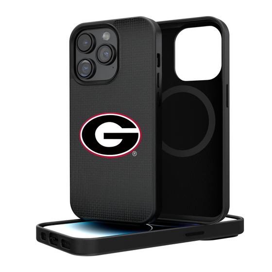 Georgia Bulldogs Linen Magnetic Phone Case-0