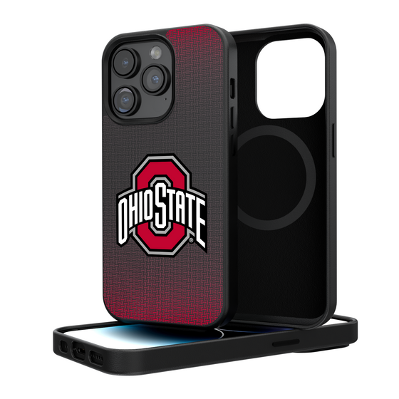 Ohio State Buckeyes Linen Magnetic Phone Case-0