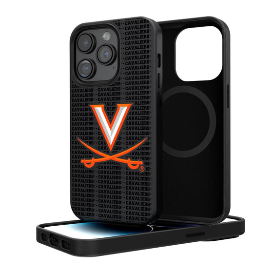 Virginia Cavaliers Blackletter Magnetic Case-0