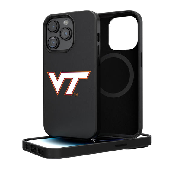 Virginia Tech Hokies Blackletter Magnetic Case-0