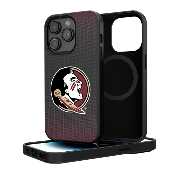 Florida State Seminoles Linen Magnetic Phone Case-0