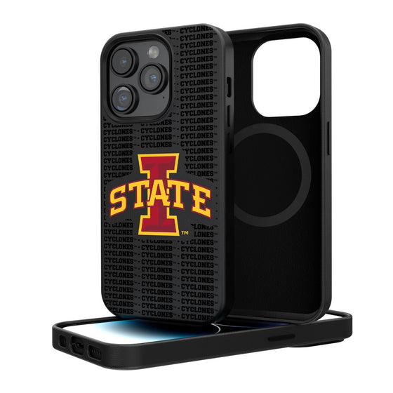 Iowa State Cyclones Blackletter Magnetic Case-0