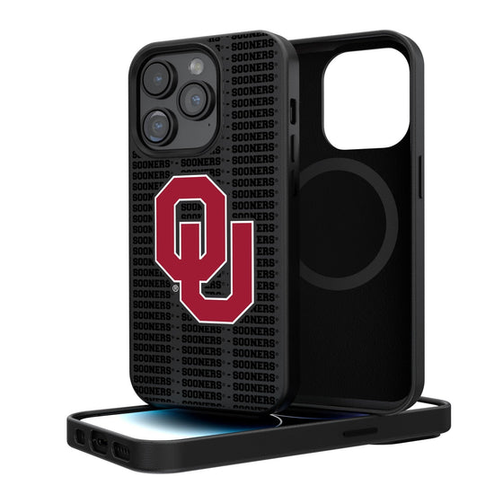 Oklahoma Sooners Blackletter Magnetic Case-0
