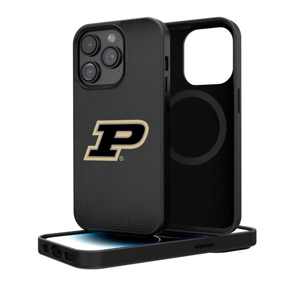 Purdue Boilermakers Linen Magnetic Phone Case-0