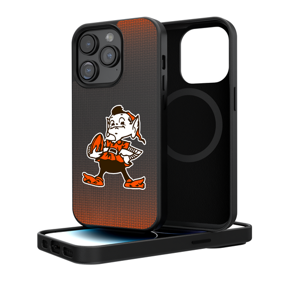 Cleveland Browns Historic Collection Linen Magnetic Phone Case-0