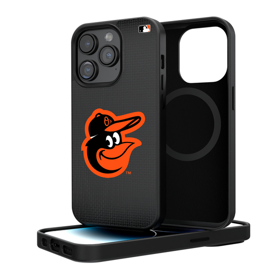 Baltimore Orioles Linen Magnetic Phone Case-0