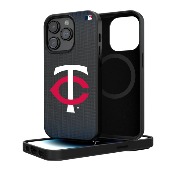 Minnesota Twins Linen Magnetic Phone Case-0