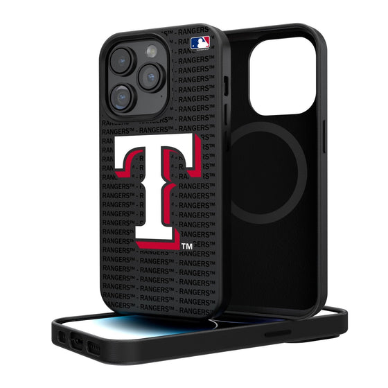 Texas Rangers Blackletter Magnetic Case - 757 Sports Collectibles