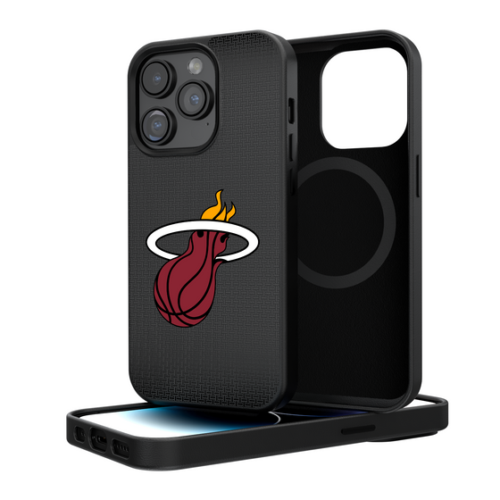 Miami Heat Linen Magnetic Phone Case-0