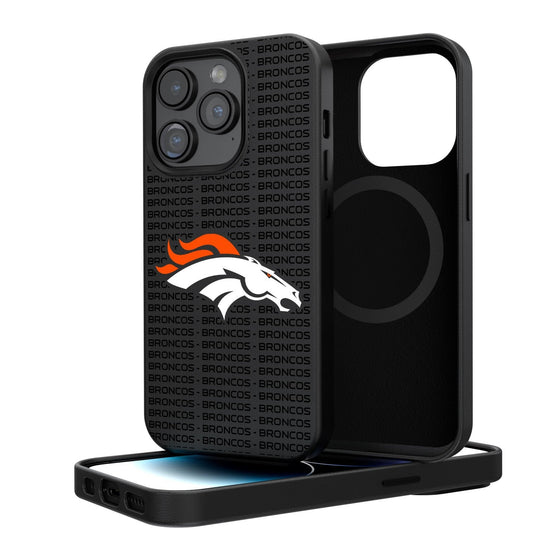 Denver Broncos Blackletter Magnetic Case - 757 Sports Collectibles