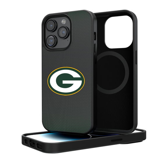 Green Bay Packers Linen Magnetic Phone Case-0