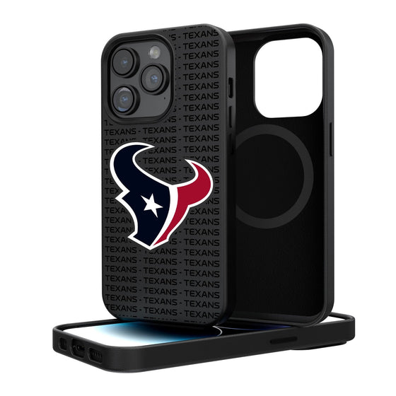 Houston Texans Blackletter Magnetic Case - 757 Sports Collectibles
