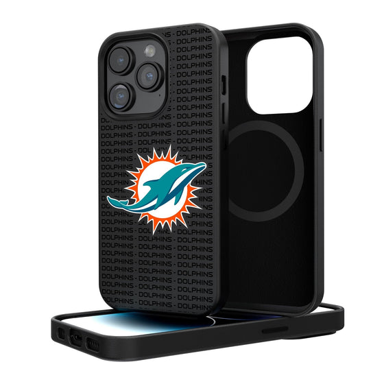 Miami Dolphins Blackletter Magnetic Case - 757 Sports Collectibles