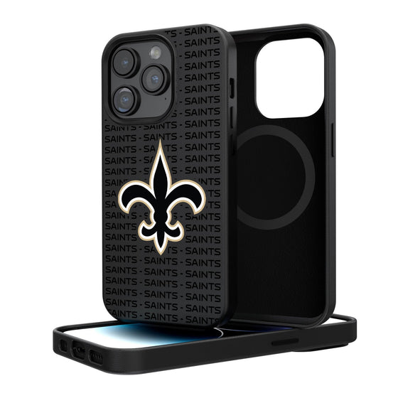 New Orleans Saints Blackletter Magnetic Case - 757 Sports Collectibles