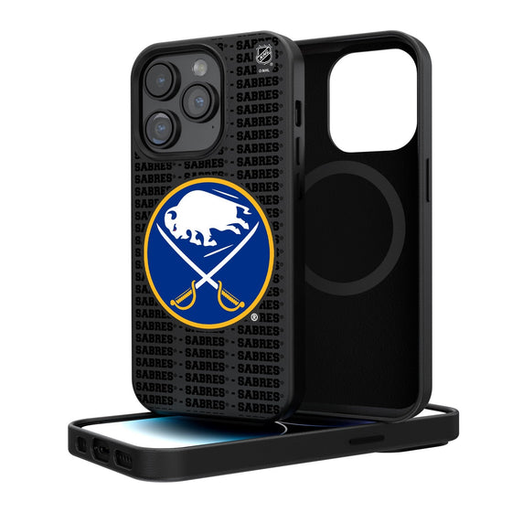 Buffalo Sabres Blackletter Magnetic Case-0