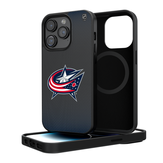 Columbus Blue Jackets Linen Magnetic Phone Case-0