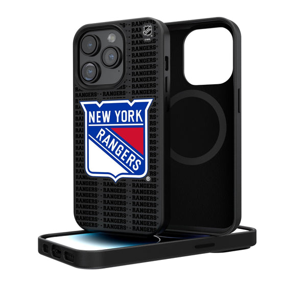 New York Rangers Blackletter Magnetic Case-0