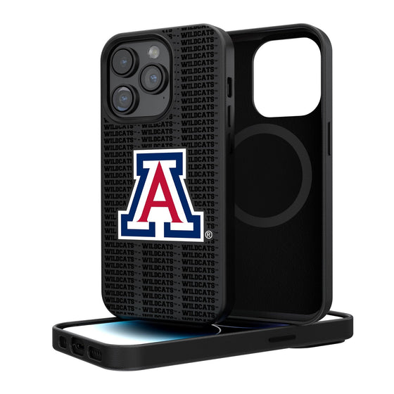 Arizona Wildcats Blackletter Magnetic Case-0