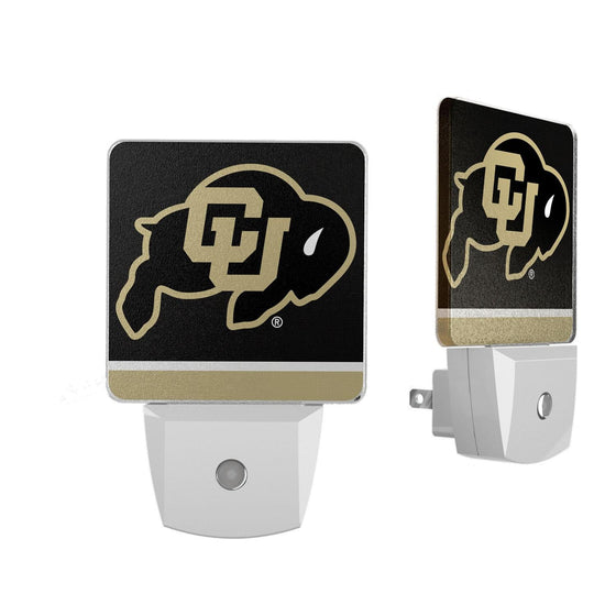 Colorado Buffaloes Stripe Night Light 2-Pack-0