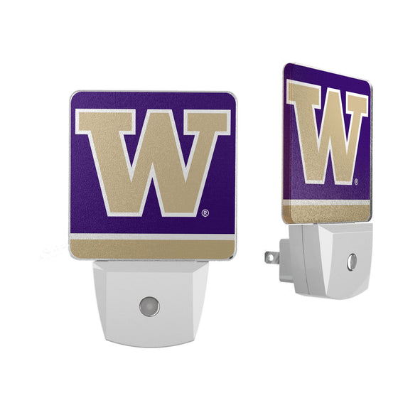 Washington Huskies Stripe Night Light 2-Pack-0