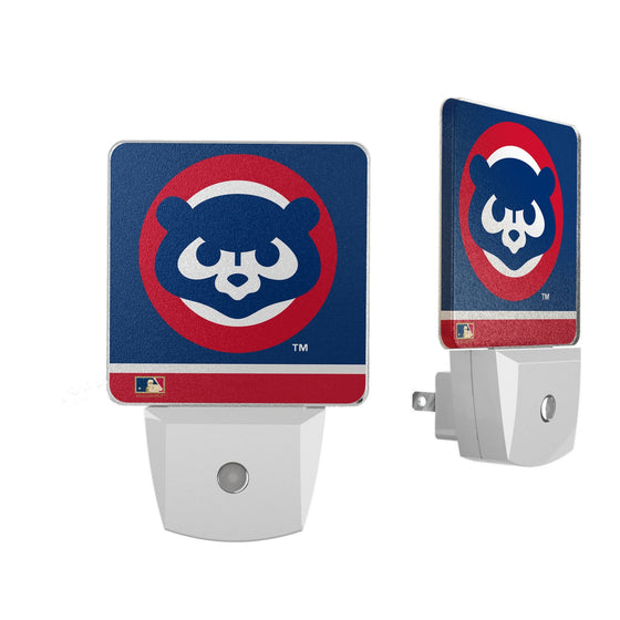 Chicago Cubs Home 1979-1998 - Cooperstown Collection Stripe Night Light 2-Pack - 757 Sports Collectibles