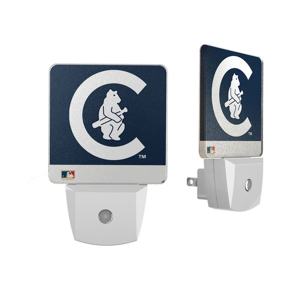 Chicago Cubs Home 1911-1912 - Cooperstown Collection Stripe Night Light 2-Pack - 757 Sports Collectibles