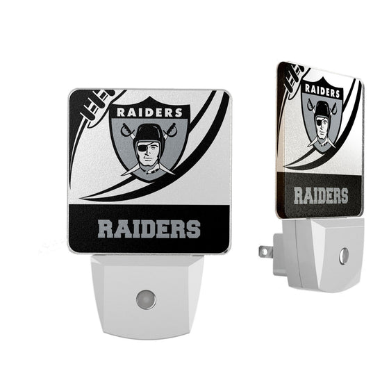 Oakland Raiders 1963 Historic Collection Passtime Night Light 2-Pack - 757 Sports Collectibles