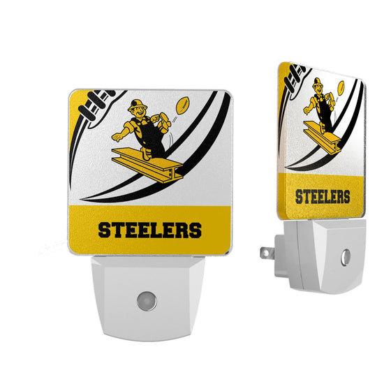 Pittsburgh Steelers 1961 Historic Collection Passtime Night Light 2-Pack - 757 Sports Collectibles