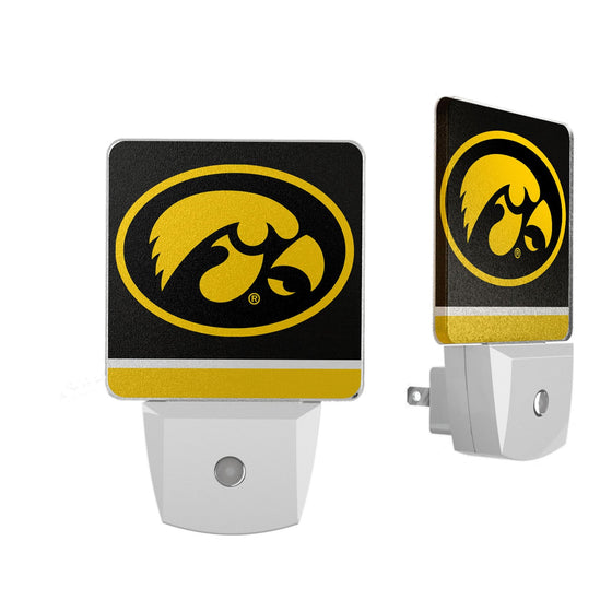 Iowa Hawkeyes Stripe Night Light 2-Pack-0